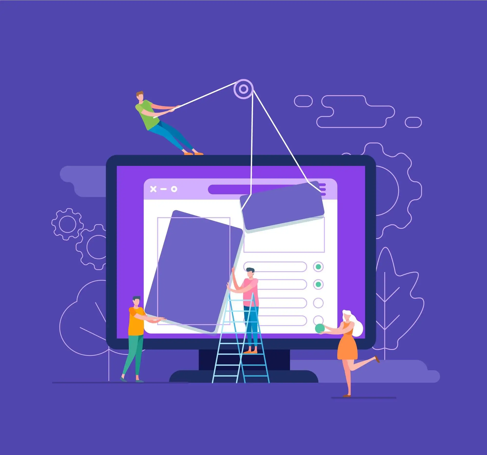 Dijital tasarım görseli